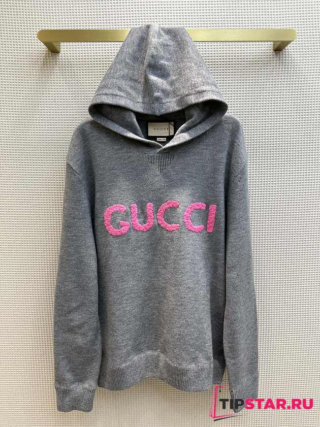 Gucci Wool Hooded Sweatshirt 770169 - 1