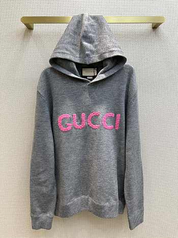 Gucci Wool Hooded Sweatshirt 770169