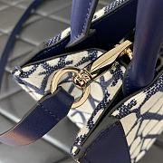 Valentino Vlogo Signature Small Handbag In Toile Iconographe Cotton Size 28x18x11 cm - 5