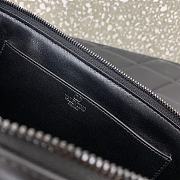 Valentino Rockstud E/W Calfskin Handbag Black Size 34x11x8 cm - 3