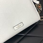 Valentino Small Vsling Handbag With Jewel Embroidery White Size 22x17x9 cm - 5