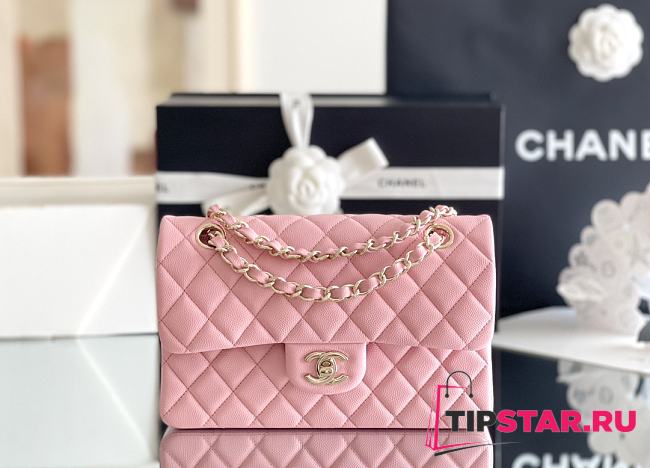 Chanel Small Classic Handbag A01113 Coral Pink Size 14.5 × 23 × 6 cm - 1