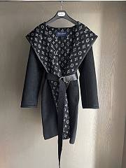 Louis Vuitton Belted Short Wrap Pea Coat - 1