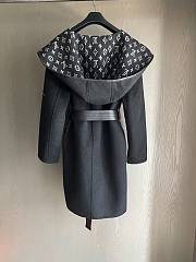 Louis Vuitton Belted Short Wrap Pea Coat - 2