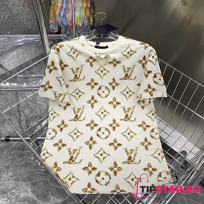 Louis Vuitton Floral Monogram T-Shirt - 1