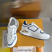 Louis Vuitton Neo Run Away Sneaker White / Blue - 5