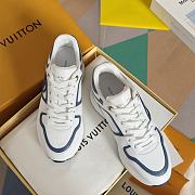 Louis Vuitton Neo Run Away Sneaker White / Blue - 2