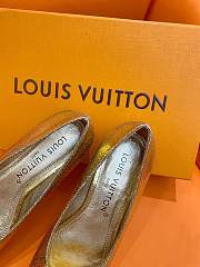 Louis Vuitton Nina Flat Ballerina Gold - 4
