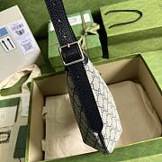 Gucci Ophidia GG Small Crossbody Bag 598125 Beige & Blue Size 30*22*5.5cm - 5