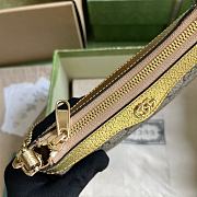 Gucci Ophidia Mini Bag 764960 Gold Size 19x10x3cm - 5