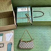 Gucci Ophidia Mini Bag 764960 Gold Size 19x10x3cm - 4