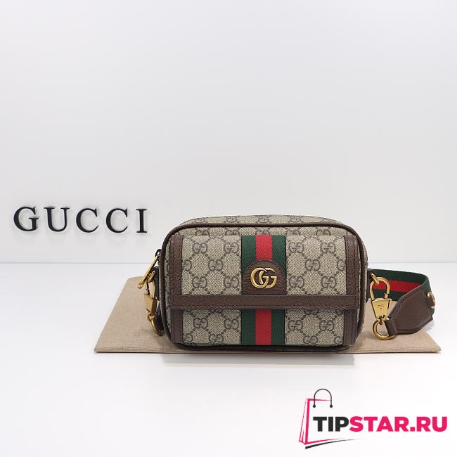 Gucci Ophidia GG Mini Bag 746308 Beige/Ebony Size 20x12.5x9 cm - 1