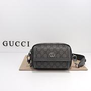Gucci Ophidia GG Mini Bag 746308 Grey/Black Size 20x12.5x9 cm - 1