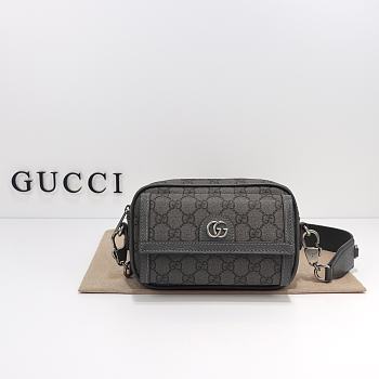 Gucci Ophidia GG Mini Bag 746308 Grey/Black Size 20x12.5x9 cm