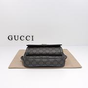 Gucci Ophidia GG Mini Bag 746308 Grey/Black Size 20x12.5x9 cm - 5