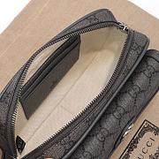 Gucci Ophidia GG Mini Bag 746308 Grey/Black Size 20x12.5x9 cm - 4