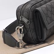 Gucci Ophidia GG Mini Bag 746308 Grey/Black Size 20x12.5x9 cm - 2