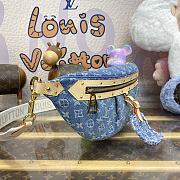 Louis Vuitton M46837 High Rise Denim Blue Size 38 x 16 x 8 cm - 5