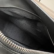 Loewe Small Puzzle Bag In Satin Calfskin Black Size 24*10.5*16CM - 2