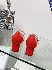 Jolie Dior Pump Red Patent Calfskin - 3