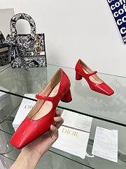 Jolie Dior Pump Red Patent Calfskin - 2