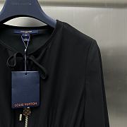 Louis Vuitton Long-Sleeved Tiered Dress - 4