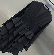 Louis Vuitton Long-Sleeved Tiered Dress - 3