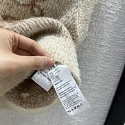 Loewe Vest In Cotton Blend Ecru/Camel - 4
