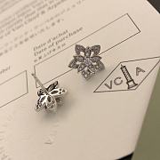 Van Cleef & Arpels Lotus Openwork Earrings Mini Model - 3