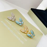Van Cleef & Arpels Two Butterfly Earrings - 5