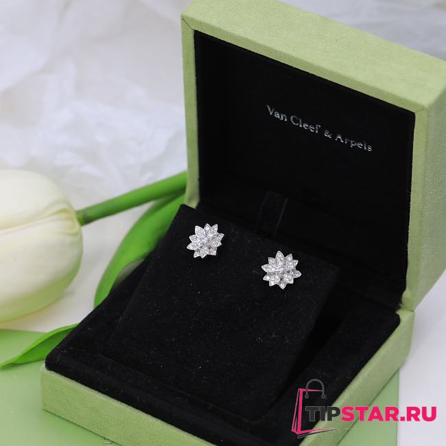 Van Cleef & Arpels Lotus Earrings Small Model - 1