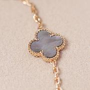 Van Cleef & Arpels Vintage Alhambra Bracelet 5 Motifs Rose Gold - 4