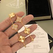 Van Cleef & Arpels Vintage Alhambra Bracelet 5 Motifs VCARP4KN00 - 3