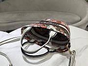 Dior Hat Basket Bag Natural Multicolor Albero della Vita Embroidery Size 27 x 20 x 8 cm - 4