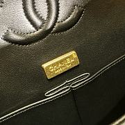 Chanel Small Classic Handbag A01113 Black Tweed Size 14.5 × 23 × 6 cm - 4