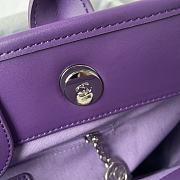 Chanel Shopping Bag AS3351 Purple/Blue/Dark Blue Size 26 × 41 × 17 cm - 5