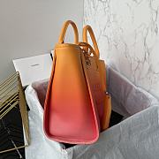 Chanel Shopping Bag AS3351 Orange/Coral/Pink Size 26 × 41 × 17 cm - 5