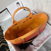 Chanel Shopping Bag AS3351 Orange/Coral/Pink Size 26 × 41 × 17 cm - 3