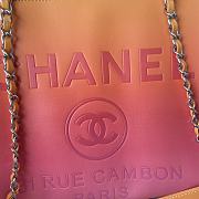 Chanel Shopping Bag AS3351 Orange/Coral/Pink Size 26 × 41 × 17 cm - 2