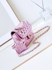 Chanel Mini Flap Bag & Star Coin Purse AS4646 Pink Size 12.5 × 19 × 5 cm - 4