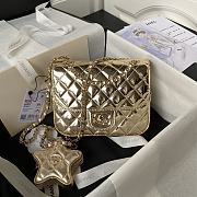 Chanel Mini Flap Bag & Star Coin Purse AS4647 Light Gold Size 15 × 20 × 6.5 cm - 1