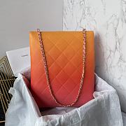 Chanel Large Hobo Bag AS4632 Pink/Orange/Yellow Size 38 × 29.5 × 11 cm - 5