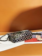 Chanel Mini Evening Bag AS4588 NT519 Black & Multicolor Size 7.4 × 12 × 5.3 cm - 2