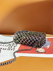 Chanel Mini Evening Bag AS4588 NT519 Black & Multicolor Size 7.4 × 12 × 5.3 cm - 3