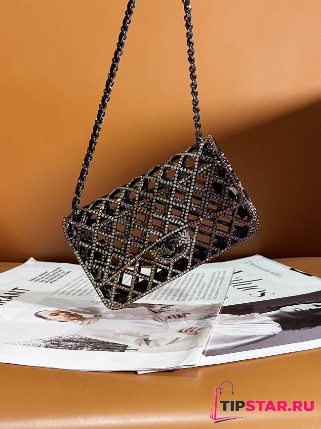 Chanel Mini Evening Bag AS4588 NT520 Black & Multicolor Size 7.4 × 12 × 5.3 cm - 1