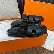 Hermes Chypre Sandal Black - 4