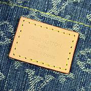 Louis Vuitton M46830 Remix Papillon Denim Blue Size 27 x 11 x 13 cm - 2