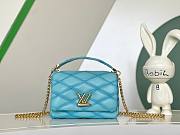 Louis Vuitton M24185 GO-14 MM Lagoon Turquoise Size 23 x 16 x 10 cm - 1