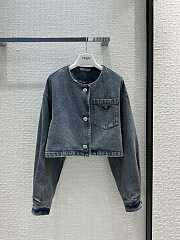 Prada Denim Blouson Jacket - 1