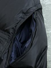 Prada Cropped Re-Nylon Down Jacket Black - 4
